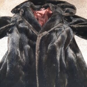 Tissavel simulation fur coat Brown